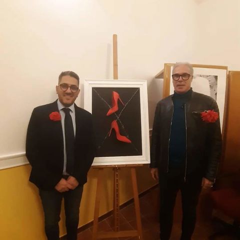 Convegno sulla violenza contro le donne — opera “No Violence”