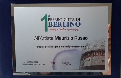 1° Premio Città di Berlino — Von Zeidler Art Gallery