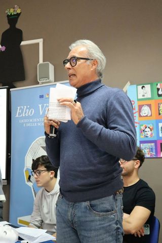 Arte contro il Silenzio: Incontro con gli studenti dell'Istituto "Elio Vittorini" di Gela
